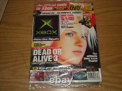 XBOX Magazine December 2001 Premiere issue #1 SEALED with disc Dead or Alive 3