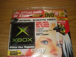 XBOX Magazine December 2001 Premiere issue #1 SEALED with disc Dead or Alive 3