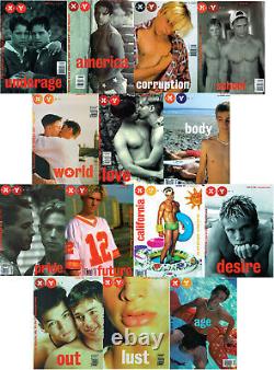 XY Magazine CLASSIC SET #1-#14 (14 ISSUES)+XY relaunched 2016+BUY DIRECT FROM XY