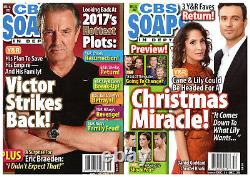 Young and the Restless Bold Beautiful Lot of 12 Soap Opera Magazines 2017-2018