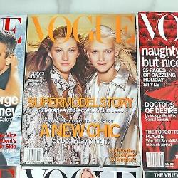 10 Magazines Vogue de 2000 avec Giselle & Carmen Nicole Kidman, Cate Blanchett