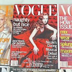 10 Magazines Vogue de 2000 avec Giselle & Carmen Nicole Kidman, Cate Blanchett