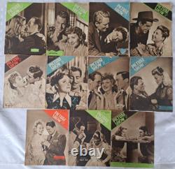 11 Revues de Photos et Pictorials de Films 1944 1948 Stars d'Hollywood Mag