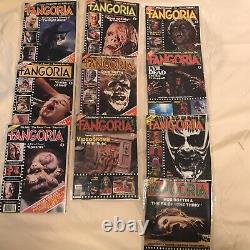110 Numéro Lot- #1 À Travers 110 Fangoria Magazine Collection- Zombies Monsters Aliens
