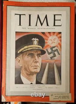 13 magazines Time 1942 1943 de décembre à mars WWII Staline