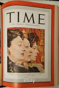 13 magazines Time 1942 1943 de décembre à mars WWII Staline