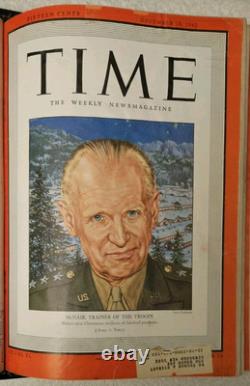 13 magazines Time 1942 1943 de décembre à mars WWII Staline