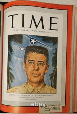 13 magazines Time 1942 1943 de décembre à mars WWII Staline