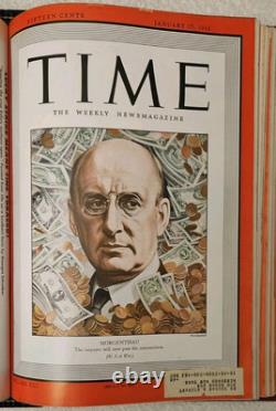 13 magazines Time 1942 1943 de décembre à mars WWII Staline