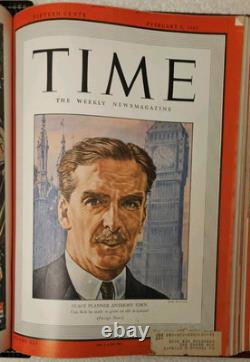 13 magazines Time 1942 1943 de décembre à mars WWII Staline