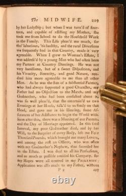 1750-1751 2 vol. La sage-femme ou le magazine de la vieille femme, première édition, très rare
