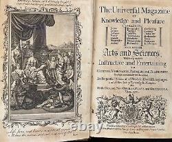 1755 Magazine Universel Guerre de Sept Ans Forts Virginie Ruches d'Abeilles Apiculture