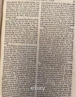 1758 Revue universelle des colonies du magazine New York Pa French & Indian War Silkworms Wine