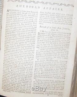 1760 Magazine Royal Slave Uprising Jamaïque Montréal Géorgie Indian War Français