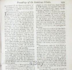 1774 Gentleman's Magazine Septembre Inscription Ou Die! Boston Tea Guerre Revolutionnaire