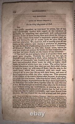 1813, 1er, LE MAGAZINE ANALECTIQUE, VOLUME 1, JANVIER JUIN, EN CUIR PÉRIODIQUE