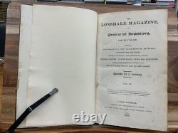 1820 1822 Magazine Lonsdale Volumes Originaux 1-3 J. Briggs Première Édition