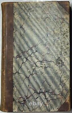 1828 Esprit des Pèlerins Vol 1 Magazine relié Allemagne Nouvelle-Angleterre Byron Italie