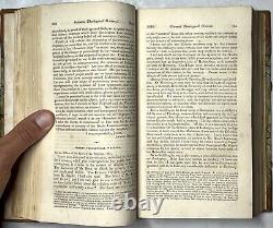 1828 Esprit des Pèlerins Vol 1 Magazine relié Allemagne Nouvelle-Angleterre Byron Italie