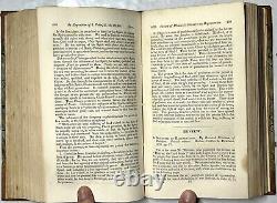 1828 Esprit des Pèlerins Vol 1 Magazine relié Allemagne Nouvelle-Angleterre Byron Italie