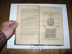 1828 Le Journal Franklin et le Magazine des Mécaniciens Américains, 2 volumes, 6 numéros chacun