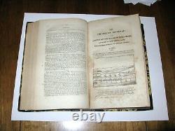 1828 Le Journal Franklin et le Magazine des Mécaniciens Américains, 2 volumes, 6 numéros chacun