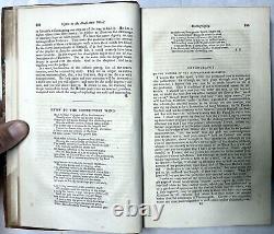 1831 Nouveau Magazine de la Nouvelle-Angleterre Buckingham Vol I Août-décembre New Haven Mississippi Island