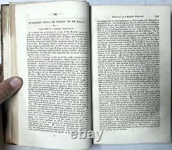 1831 Nouveau Magazine de la Nouvelle-Angleterre Buckingham Vol I Août-décembre New Haven Mississippi Island