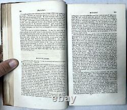 1831 Nouveau Magazine de la Nouvelle-Angleterre Buckingham Vol I Août-décembre New Haven Mississippi Island