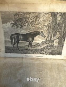 1832 REGISTRE AMÉRICAIN DU TURF Vol. 3 J. S. Skinner Lignées pur-sang Carte