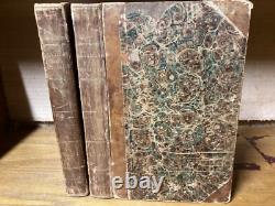 1834 1836 Magazine Américain Utile et Divertissant 1ère Édition Volumes I et II