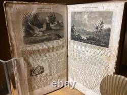 1834 1836 Magazine Américain Utile et Divertissant 1ère Édition Volumes I et II