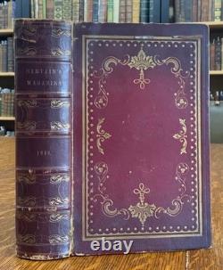 1849 Edgar Allan Poe 1ère édition de Bells Union Magazine (Sartain) Volumes 4 et 5