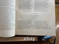 1849 Edgar Allan Poe 1ère édition de Bells Union Magazine (Sartain) Volumes 4 et 5