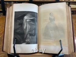 1849 Edgar Allan Poe 1ère édition de Bells Union Magazine (Sartain) Volumes 4 et 5