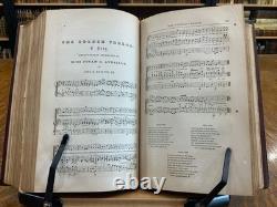 1849 Edgar Allan Poe 1ère édition de Bells Union Magazine (Sartain) Volumes 4 et 5