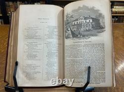 1849 Edgar Allan Poe 1ère édition de Bells Union Magazine (Sartain) Volumes 4 et 5