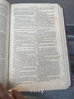 1866-1867 Le Nouveau Magazine Mensuel de Harpers XXXIV Vol. 34 Déc.-Mai Mark Twain