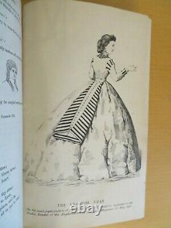 1870 Englishwomans Domestic Magazine Beeton Volume IX 9 Color Plates Mode