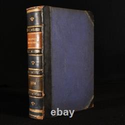1870 Le Magazine du Peuple Nouvelle Série Première Édition Illustrée Cuir 1870 Le Magazine du Peuple Nouvelle Série Première Édition Illustrée Cuir