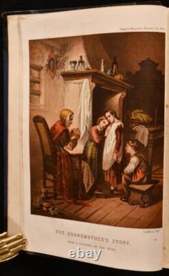 1870 Le Magazine du Peuple Nouvelle Série Première Édition Illustrée Cuir 1870 Le Magazine du Peuple Nouvelle Série Première Édition Illustrée Cuir