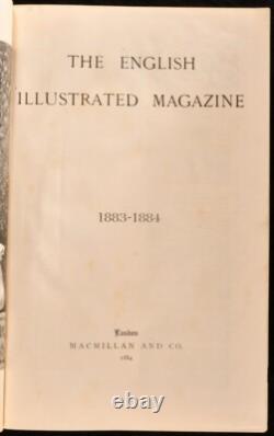 1884-1892 Le Magazine Illustré Anglais Première Édition Illustrée