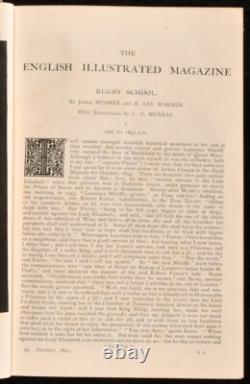 1884-1892 Le Magazine Illustré Anglais Première Édition Illustrée