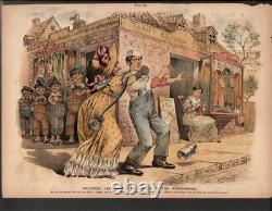 1888 Tarifs Puck ou Réforme tarifaire Couverture originale uniquement