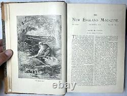 1890 1891 Nouveau Magazine de la Nouvelle-Angleterre Sept-fév Gymnastique à Minneapolis Pawtucket Brail