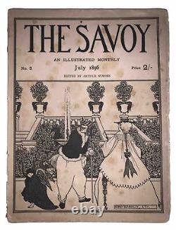 1896, LE SAVOIE UN MOIS ILLUSTRÉ, N° 3 JUILLET 1896, AUBREY BEARDSLEY, SYMONS