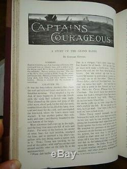 1897 La Guerre Des Mondes Hg Wells Pearsons Magazine Vol III Kipling Doyle Goble