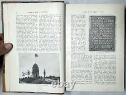 1899 Nouveau Magazine de la Nouvelle-Angleterre Mars-août Illustré Walt Whitman Stonington Ct Rare