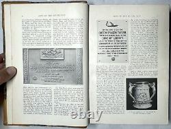 1899 Nouveau Magazine de la Nouvelle-Angleterre Mars-août Illustré Walt Whitman Stonington Ct Rare