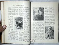 1899 Nouveau Magazine de la Nouvelle-Angleterre Mars-août Illustré Walt Whitman Stonington Ct Rare